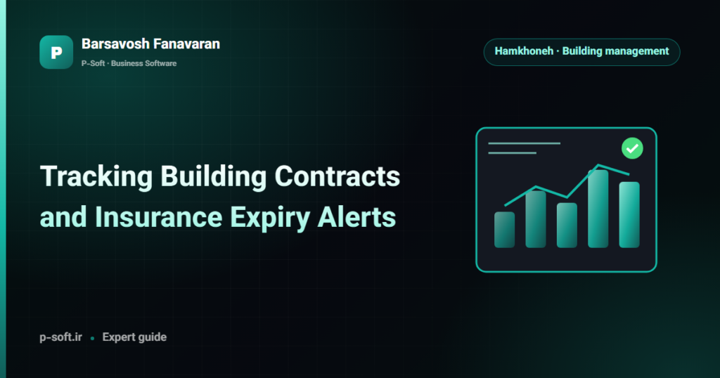 Tracking Building Contracts and Insurance Expiry Alerts — Barsavosh Fanavaran guide