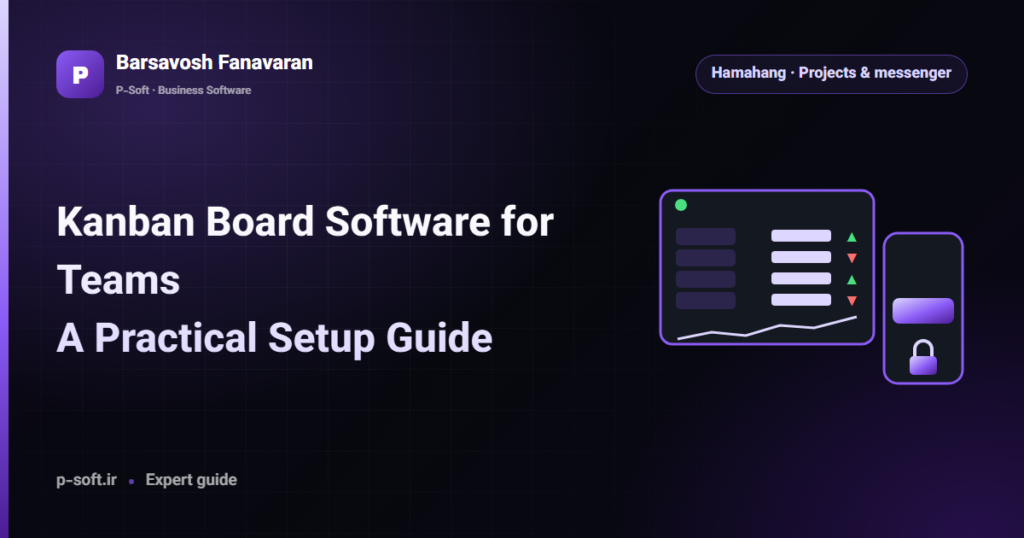 Kanban Board Software for Teams: A Practical Setup Guide — Barsavosh Fanavaran guide