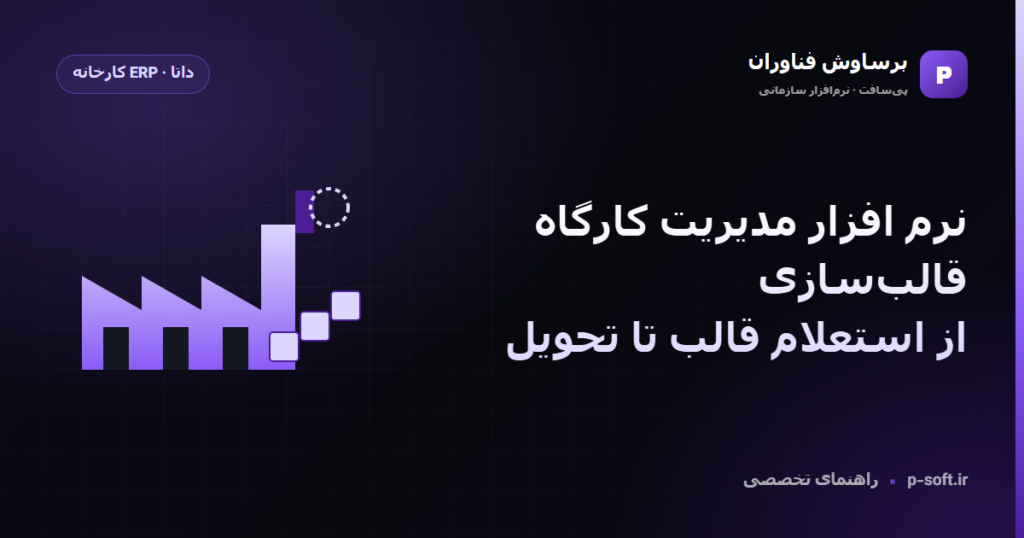نرم افزار مدیریت کارگاه قالب‌سازی؛ از استعلام قالب تا تحویل