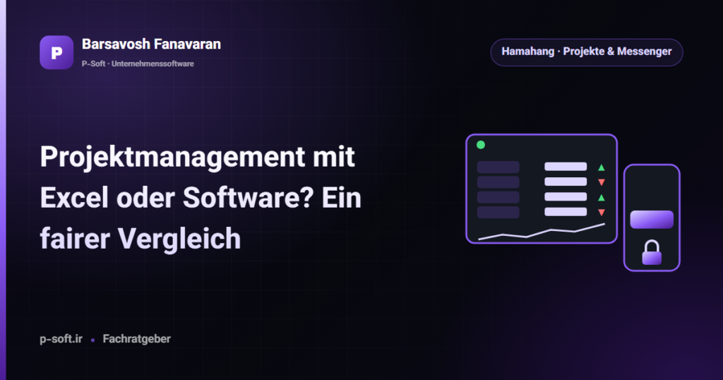 Projektmanagement mit Excel oder Software? Ein fairer Vergleich